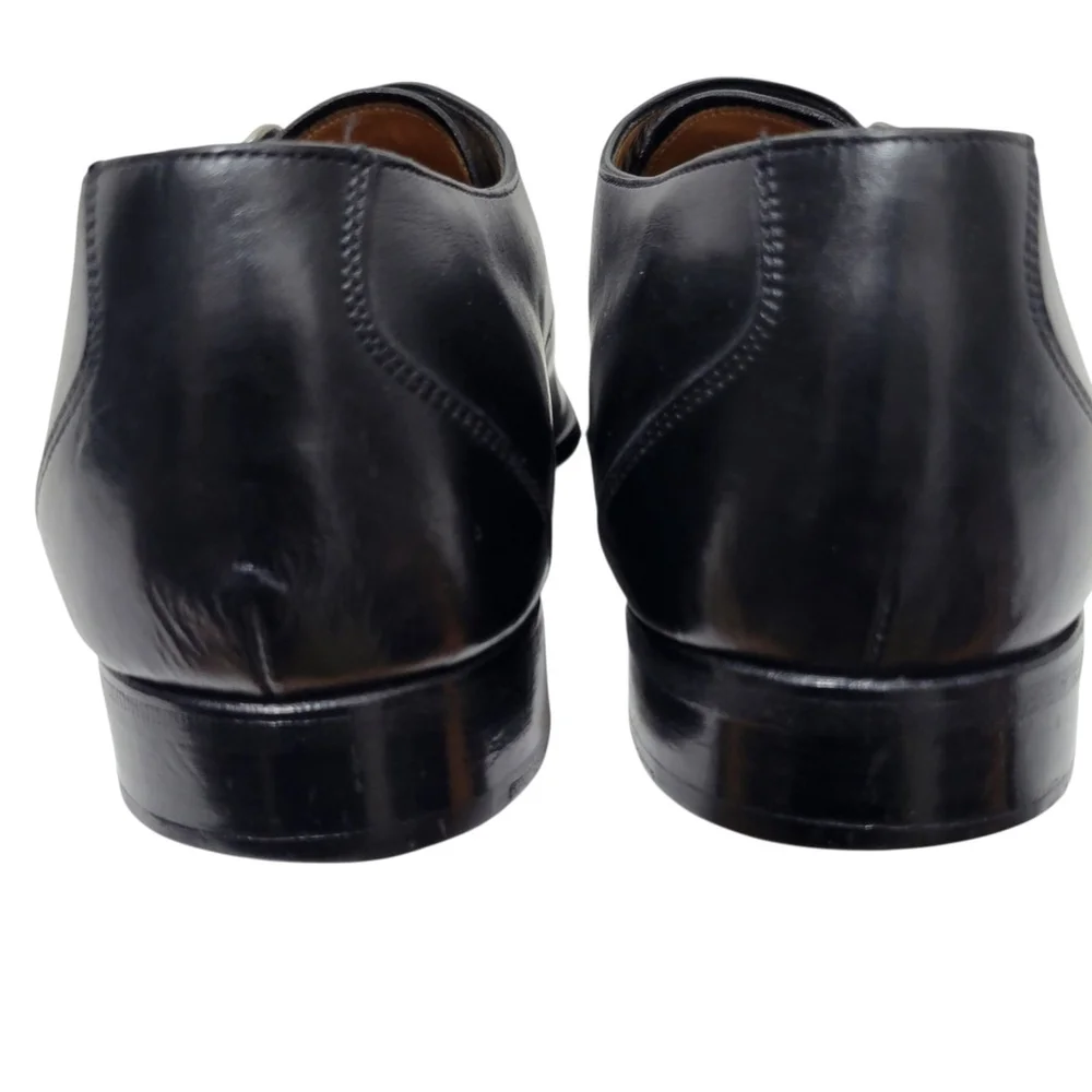 LODING Paris New Taylor men Monk Strap Leather Shoes 9D Excellent Condition $499